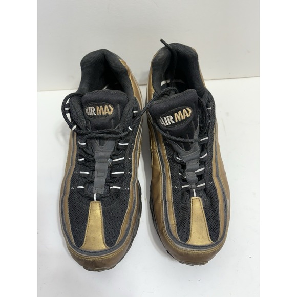 Rare Nike Mens Nike Air Max 24/7 397252-015 Gold Black Running Shoes Sz 8.5 main image 8